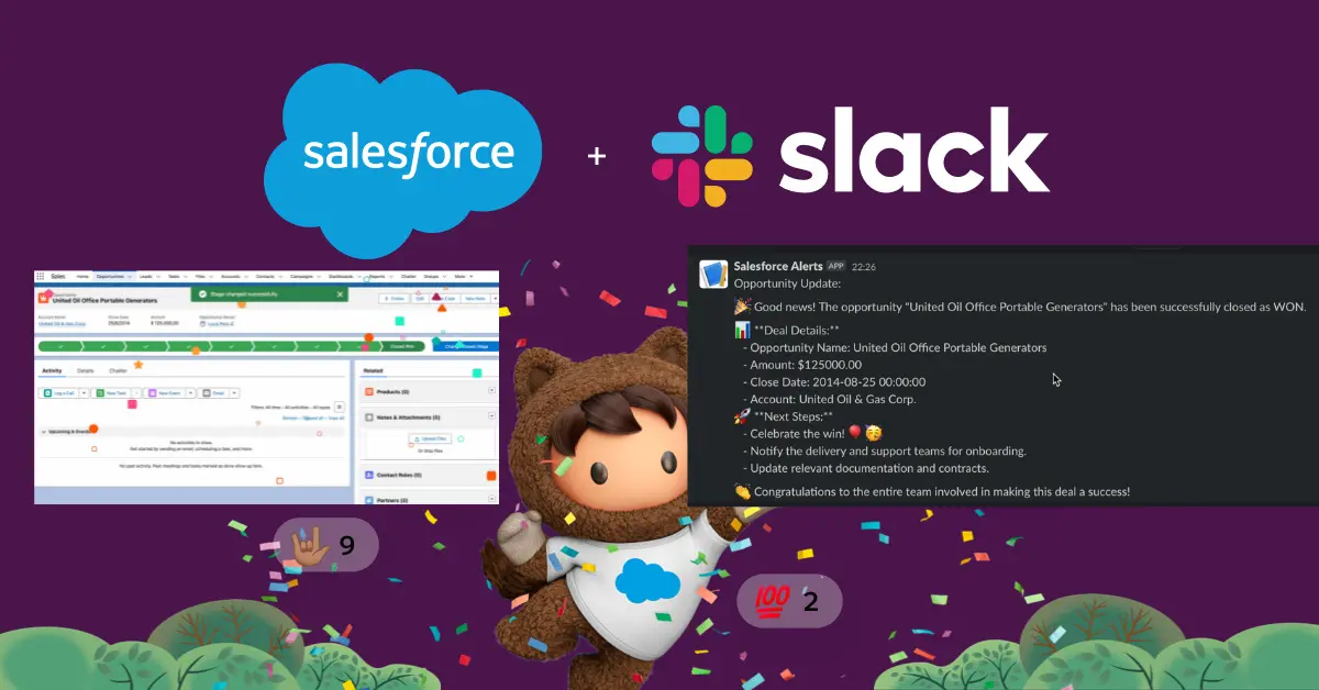 Salesforce + Slack Integration: Real-Time Notifications